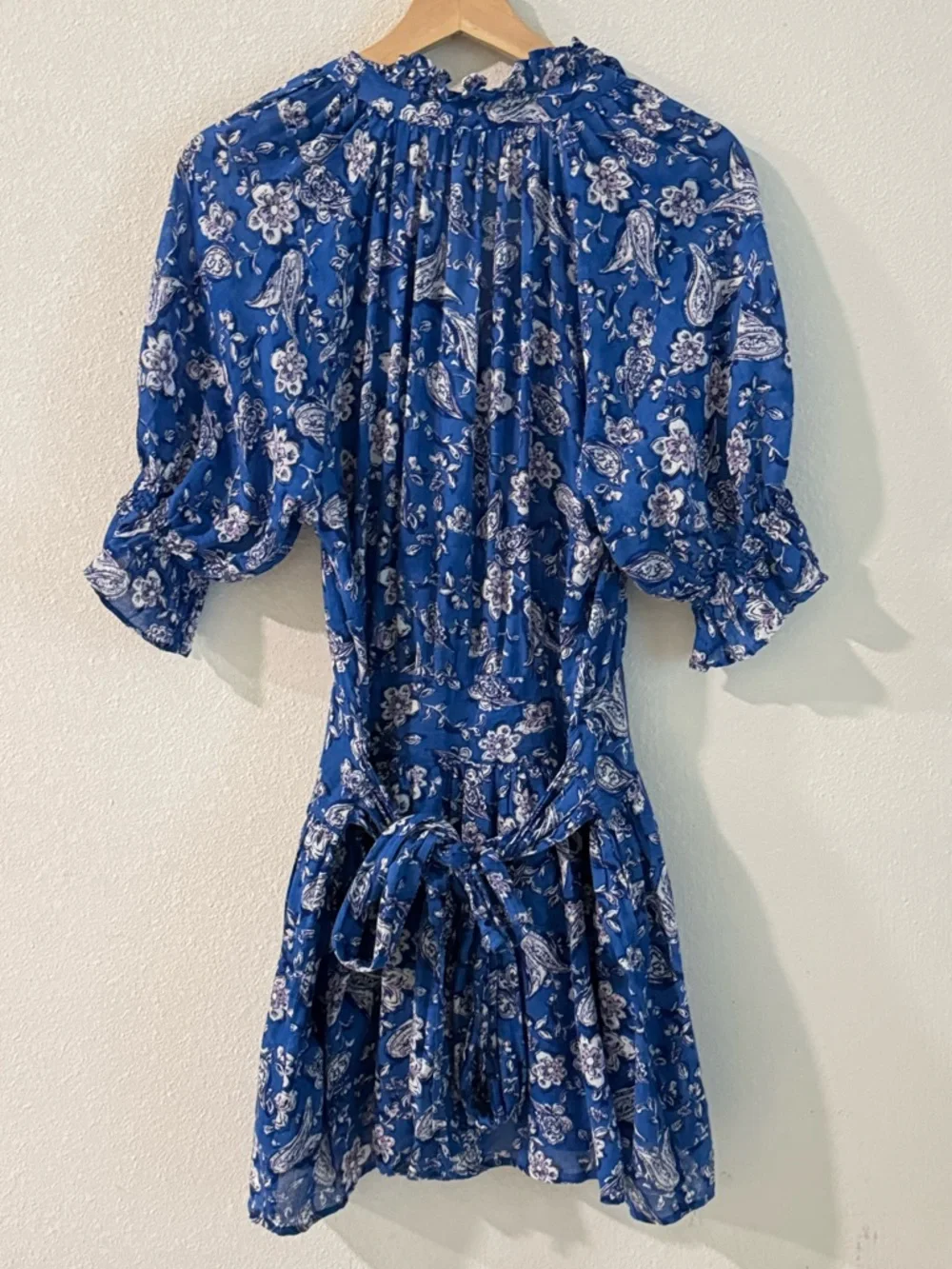Anthropologie sundry mini dress perrin paisley size S - Picture 10 of 14
